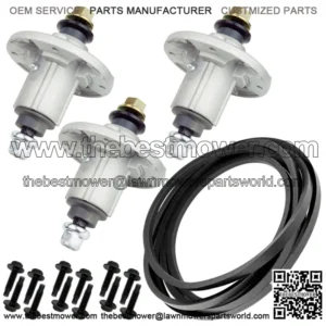 3 Spindle Gy21098 Belt GX21833 for John Deere 145 155 C D140 D150 D160