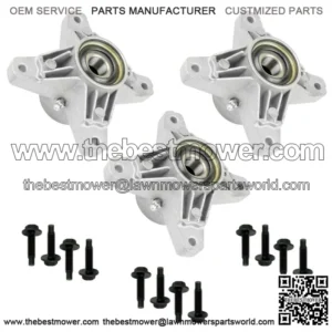 3 Spindle Assembly for MTD Cub Cadet 918-3129C 618-3129C 918-04394 618-04394