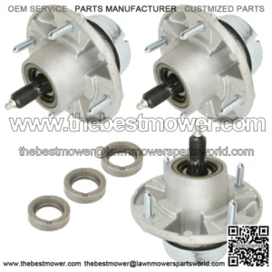 3 Spindle Assembly W/Bolt for John Deere LX289 X320 X324 X340 Am144377