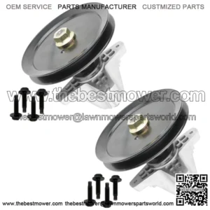 2 Spindle Assembly Pulley Bolt For Troy Bilt MTD 918-05078A 618-05078A 285-167