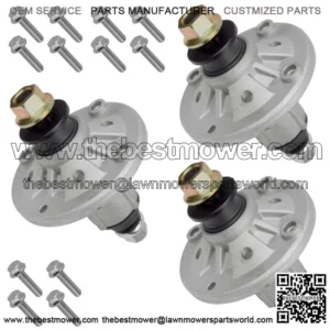 3 Spindle Assemblies fits John Deere Oregon 42" 44" 46" 48" 54" Lawn Mower Deck