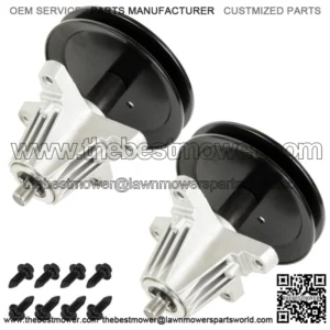 2 Spindle Assembly fits MTD Husqvarna 918-06989 91806989 618-06989 61806989