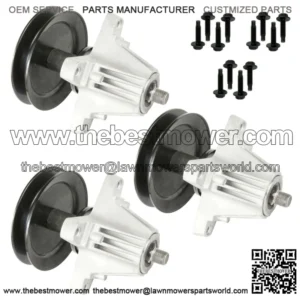 3 Spindle Assembly for MTD Cub Cadet 61806980 91806980 285707