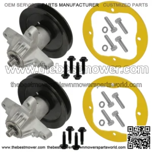 2 Spindle Assy w/ Deck Ring For Toro LX-420 LX-425 2006-2007 / 112-0460 1120460