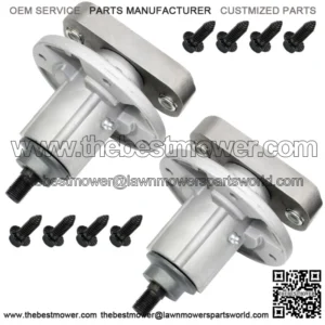 2 Spindle Assemblies for John Deere Gy20785 Gy20050 285-093 42" 44" 46" 48" Deck