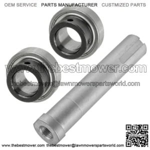 Spindle Shaft fits Husqvarna ZTH5225 ZTH6123 ZTH6125 ZTH6127 w/ Bearings