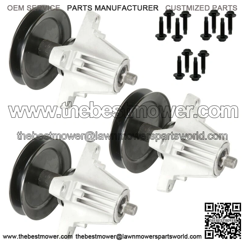 3 Spindle Assembly for MTD XT1-Gt50 XT1-St54 W/ 50" Deck 618-06980 918-06980