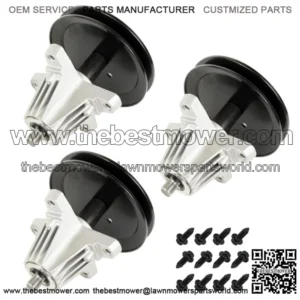 3 Spindle Assembly fits MTD Husqvarna 918-06989 91806989 618-06989 61806989
