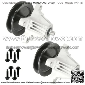 2 Spindle Assembly for MTD XT1-Lt50 XT2-LX50 With 50" Deck 618-06981 918-06981