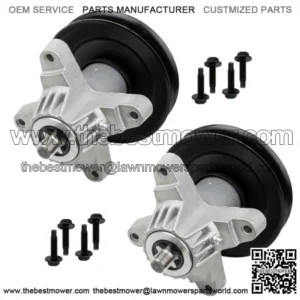 2 Spindle Assembly W/Bolt for MTD Cub Cadet 618-04474 618-04474A 618-04474B