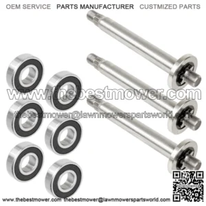 3 Spindle Shaft w/ Bearing for Cub Cadet MTD 738-1197 shaft of 918-0671 618-0671