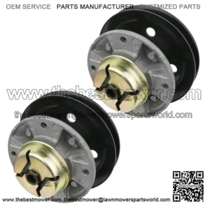 2 Am121342 Spindle Assembly for John Deere LX172 LX173 LX176 ( 44" 48" in Deck)