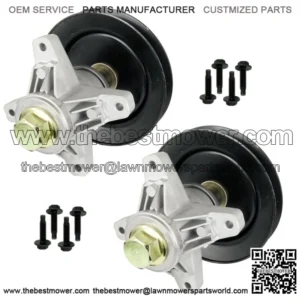 2 Spindle Assembly W/Bolt for MTD Cub Cadet 918-04124A 618-04124A 285-846