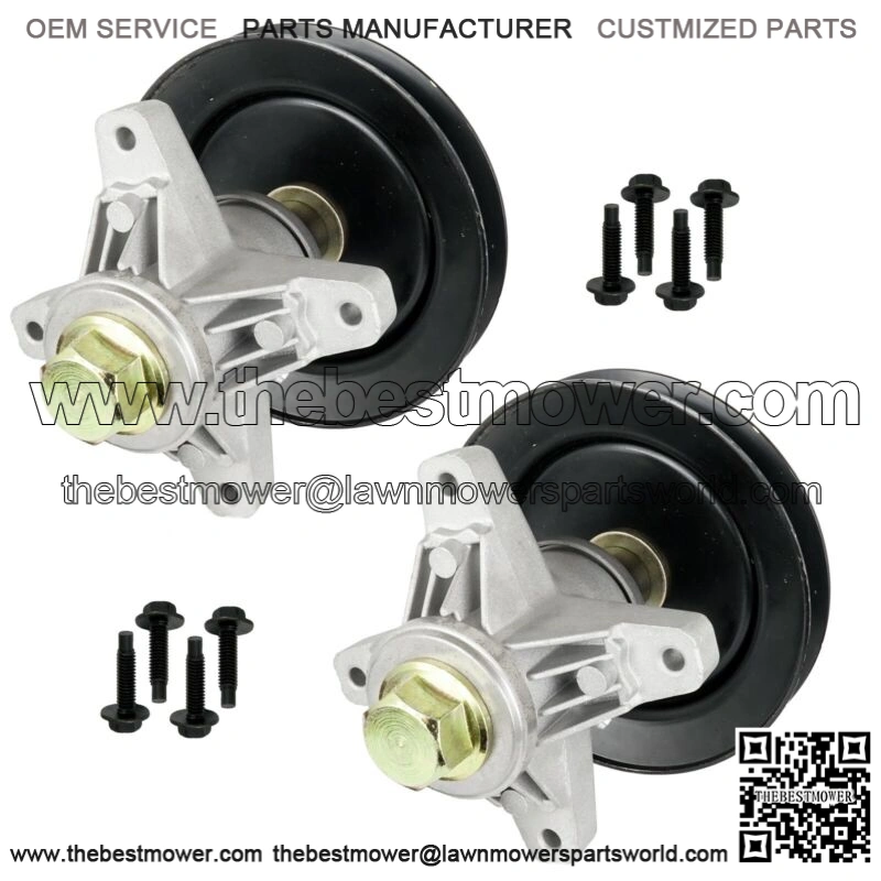 2 Spindle Assembly W/Bolt for MTD Cub Cadet 918-04124A 618-04124A 285-846