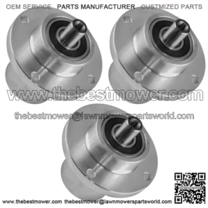 3x Spindle Assembly For Bad Boy MZ 48" Deck 2010-2011 2013-2014 2016-2022