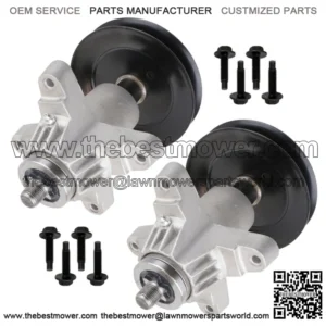 2 Spindle Assembly for Cub Cadet ZLT8000 GT1054 GTX1054 LGT1054 LGTX1054 54"Deck