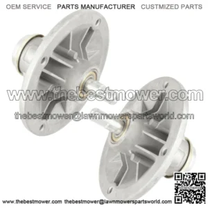 2 Spindle Assembly fits Toro TimeCutter ZX440 ZD380 88-4510 80-4341 Long Shaft