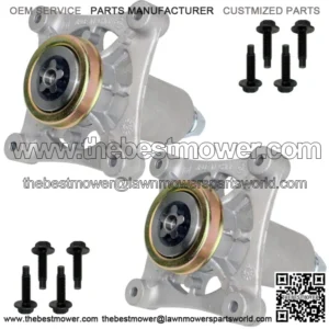 2 Spindle Assembly for Husqvarna LT 1597 1942 LT19538 R LT2213 LT2223A2 LTA18538