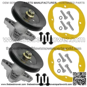 2 Spindle Assy w/ Deck Ring For MTD RZT Models With 42" / 918-04197 B 918-0324