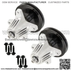 2 Spindle Assembly fits Cub Cadet LT42 LT42C LX42 42" deck 918-06976A 618-06976