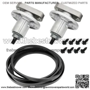 2 Spindle Gy20785 Belt GX21833 for John Deere L120 150001 L130 A130001 B020001