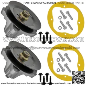 2 Spindle Assembly w/ Deck Ring for MTD Cub Cadet 618-05016 918-05016 285-885