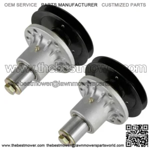 2 Spindle Assembly Fits Exmark Lazer Z HP with 48" Cut 1031140 103-1140