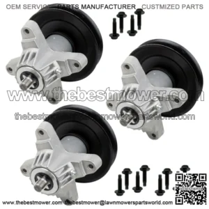 3 Spindle Assembly W/Bolt for MTD Cub Cadet 618-04474 618-04474A 618-04474B