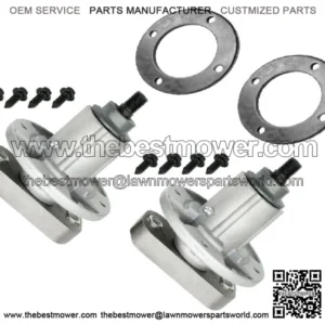 2 Spindle Assembly w/ Rings for John Deere GX20250 L1742 L2048 L2548 108-14.5