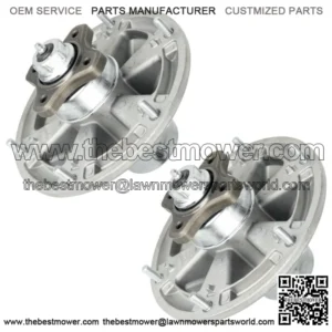 2 Spindle Assembly W/Bolt for John Deere Z510A Z520A Z710A Tca20639 Tca17517