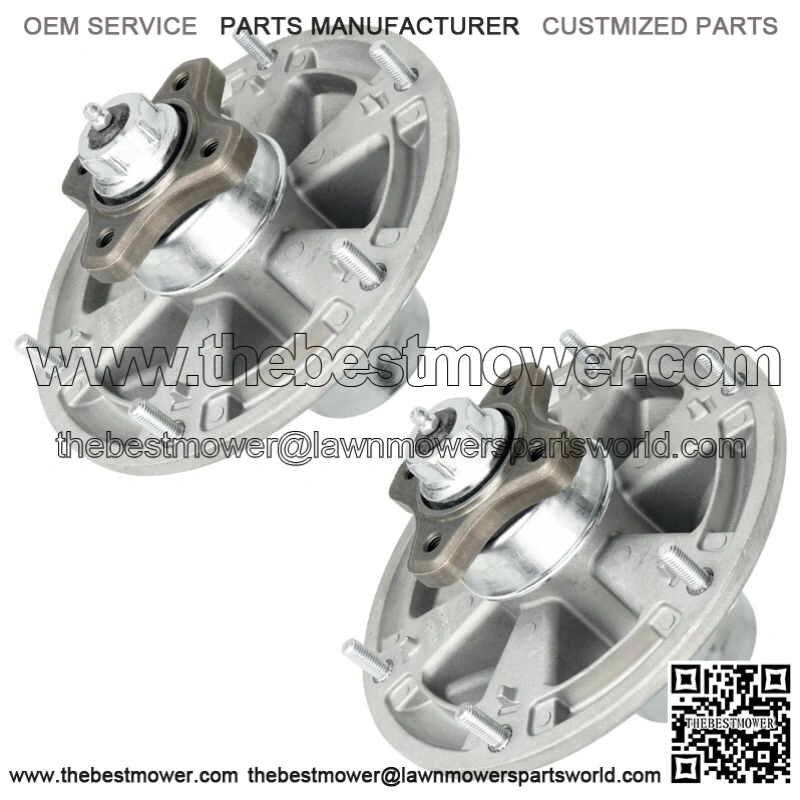 2 Spindle Assembly W/Bolt for John Deere Tca20639 Tca17517 285251