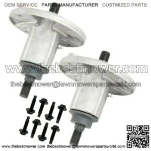 2 Spindle Assembly W/Bolt For John Deere Gy21099