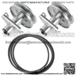 Spindle Assembly Belt Kit fits John Deere Sabre Europro 1542 AM126225 AM121324