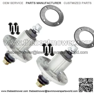 2 Spindle Assembly w/ Ring for John Deere LA145 LA150 LA155 LA165 285-851 82-359