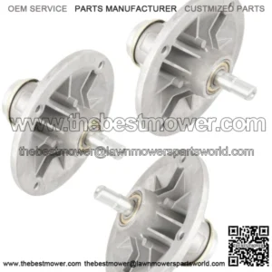 3 Spindle Assembly fits Toro TimeCutter ZX440 ZD380 88-4510 80-4341 Long Shaft