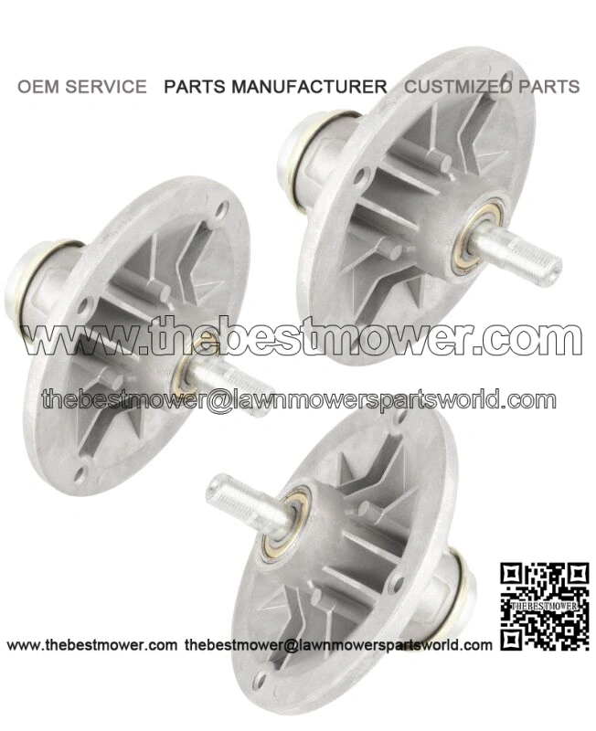 3 Spindle Assembly fits Toro TimeCutter ZX440 ZD380 88-4510 80-4341 Long Shaft