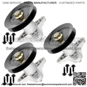 3 Spindle Assembly W/Pulley Bolt For MTD Z6600 2014 / Zt-L54 Ztl54 2014