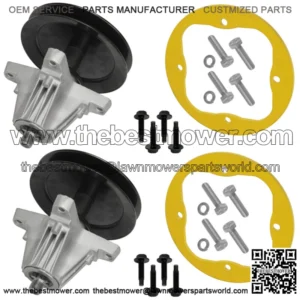 2 Spindle & Deck Ring for MTD 918-04822 918-04950 918-04889 618-04822 918-04822A