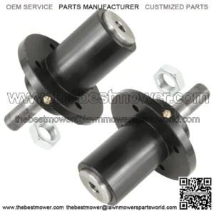 2 Spindle Assembly fits Dixie Chopper 300441 10161 zero-turn 50" 60" Short Shaft