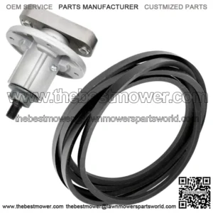 Kit for John Deere Spindle Gy20785 Gy20050 285093 Belt GX20305 Gy20571 265828