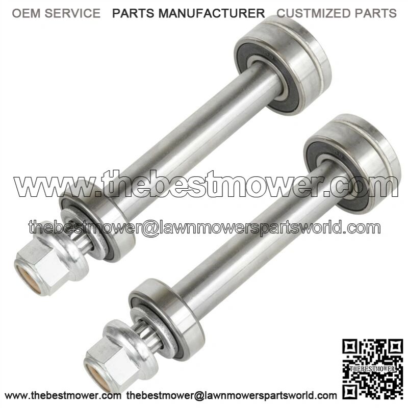 2 Spindle Shaft w/ Bearing Nut for Husqvarna CT130 CT131 CT141 CTH130 532137646