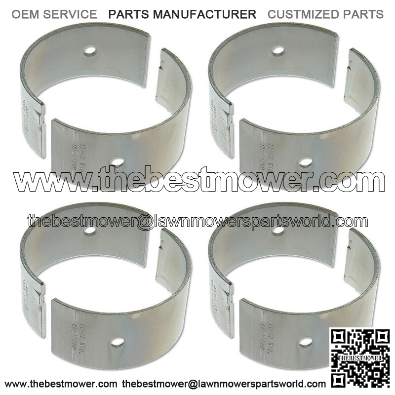 A50975 Set of 4 Standard Connecting Rod Bearings Fits Case IH 480 480B 580 580C