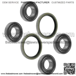 Caster Bearings & Seals Kit For Scag Cheetah 61" Deck Zero-Turn Mower 2x