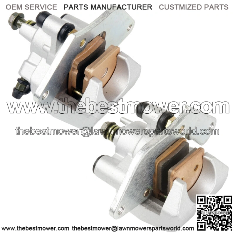 Front Left Right Brake Caliper W/ Pad For Honda TRX420FM Rancher 420 4X4 2007-21 (Fits: Honda)
