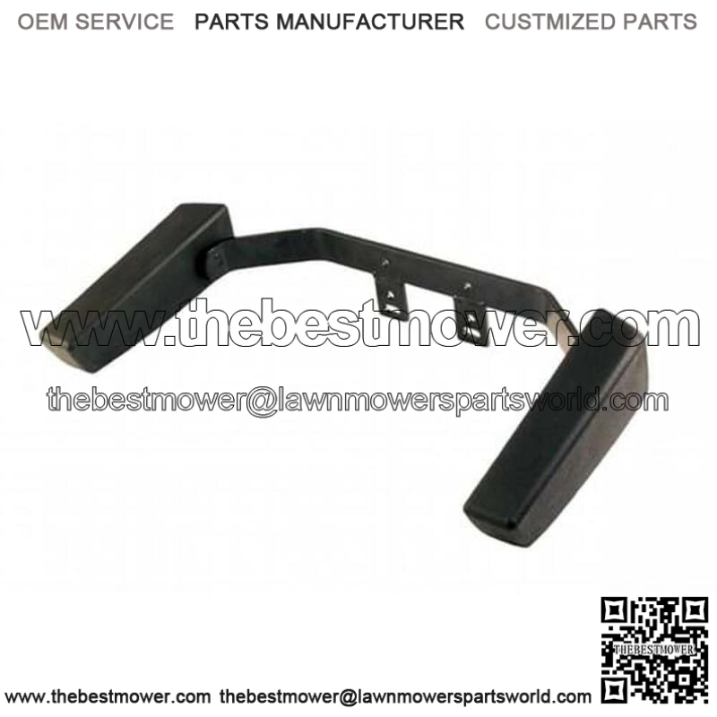 S8302168 Arm Rest Set, Black Molded Duratex Fits Kubota