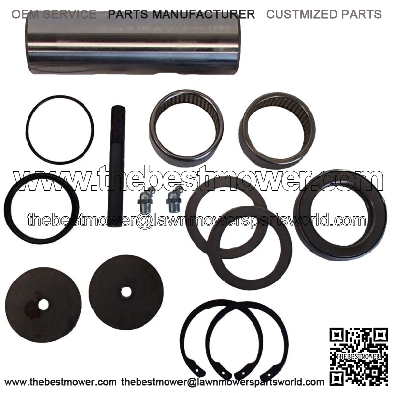 Front Axle King Pin Set Fits Case Industrial 580K 580L 580LXT 580M 580SK 580SL