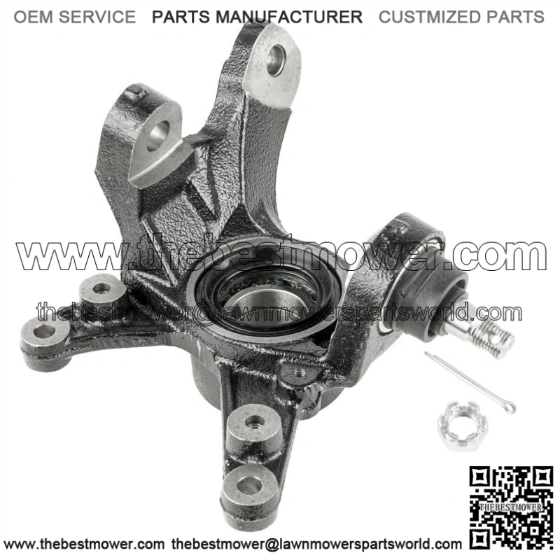 Front Right Steering Wheel Knuckle fits Honda TRX420FM Rancher 420 4x4 2007-2013 (Fits: Honda)