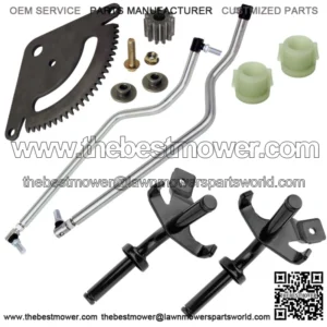 Steering Wheel Drag Link Spindle Gear Kit For John Deere L1742 L2048 L2548