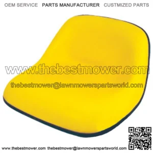 B1SE110Y Replacement Seat Fits John Deere Low Back Universal Bolt Pattern LMS200