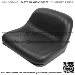 Fits John Deere Tractor Seat Black GY20063 1742HS ,17.542H